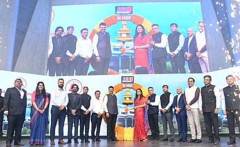 The Rs 200 Crore Clean Godavari Bonds were listed today at NSE in Mumbai