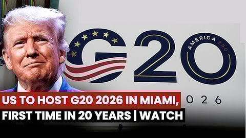 US vows to refocus G20 on driving growth and prosperity