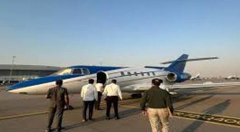 Falcon group's aircraft