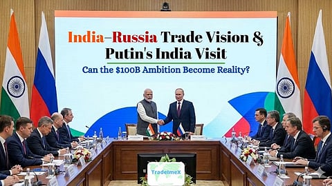 India-Russia to achieve USD 100 bn bilateral trade target