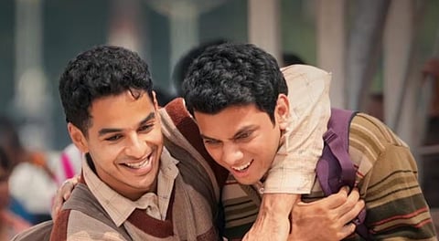 A scene from the movie 'Homebound'