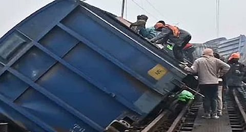 Bihar: 8 wagons of goods train derail, rail traffic disrupted