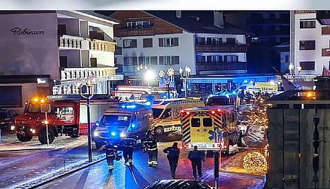 Dozens presumed dead, about 100 injured in fire at Swiss Alps bar during New Year's celebration