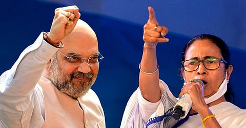 Amit Shah, Mamata Banerjee