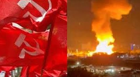 Left parties protest US attack on Venezuela and capture of its President Nicolás Maduro