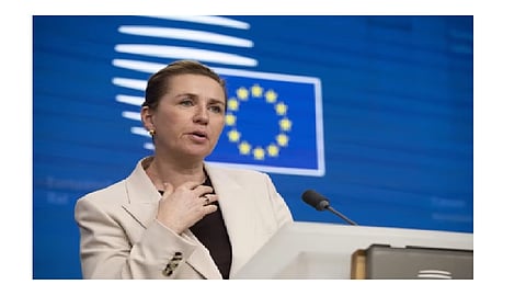 Danish Prime Minister Mette Frederiksen