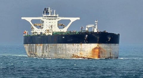 Venezuelan oil ship