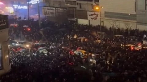 Iran state TV breaks silence on protests
