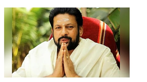 Chief priest of the Lord Ayyappa temple, Kandararu Rajeevaru