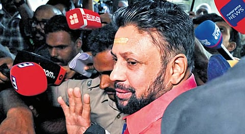 Sabarimala Tantri Kandararu Rajeevaru in police custody.