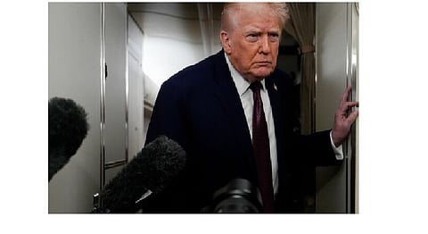 US President Donald Trump