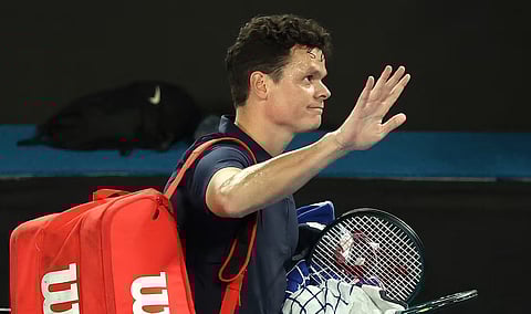 Former Wimbledon finalist Milos Raonic retires