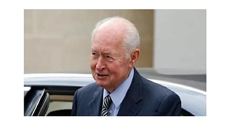 Former Cyprus President George Vassiliou