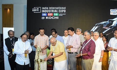 The Minister inaugurated the India International Industrial Expo 2026