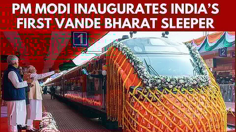 PM flags off India's first Vande Bharat sleeper train from Bengal's Malda