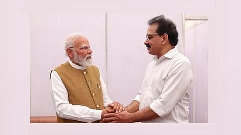 Twenty20 president Sabu M Jacob meets PM Modi after party joins NDA
