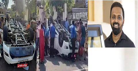 Seat belt saved me: Pathanamthitta Collector Prem Krishnan S after road accident