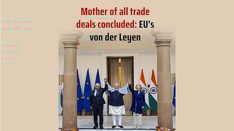 Mother of all trade deals concluded: EU's von der Leyen