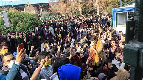 Month after Iran protests began, worry and fear pervades Mideast over possible US strike