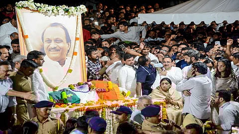 Ajit Pawar cremated with full state honours; Amit Shah, Nabin attend funeral