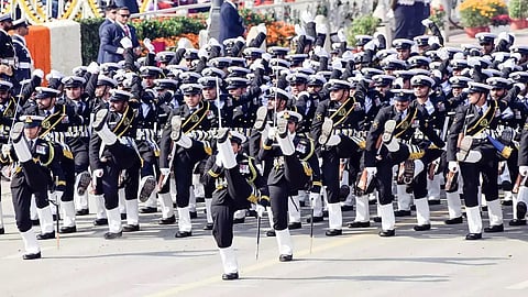 R-Day parade: Navy wins best marching contingent award