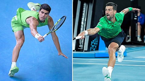Australian Open 2026 Men's finalists: Carlos Alcaraz and Novak Djokovic