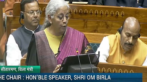 Finance Minister Nirmala Sitharaman