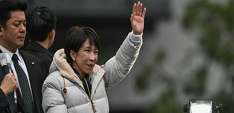 Japanese Prime Minister Sanae Takaichi