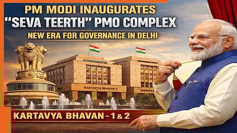 PM Modi inaugurates new PMO at Seva Teerth complex