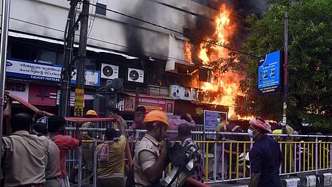 Youth on run after vandalism, arson in Kerala's Kozhikode