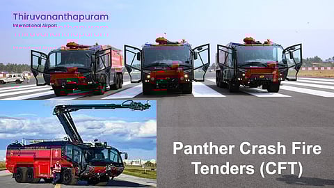 Trivandrum airport strengthens firefighting fleet