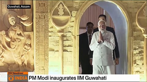 PM inaugurates IIM, National Data Centre in Assam