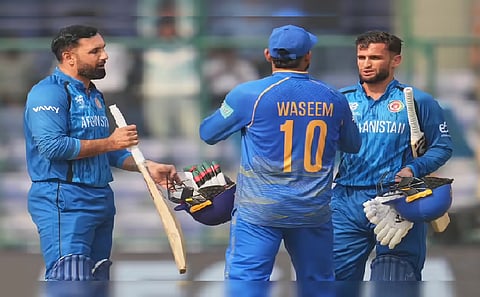 Omarzai's all-round heroics seal five-wicket win for Afghanistan over UAE, sends SA to Super 8