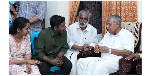 CM Vijayan visits family of Kerala’s youngest organ donor