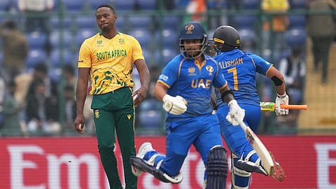 Nortje, Bosch restrict UAE to 122 for 6