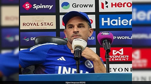 India's assistant coach Ryan ten Doeschate