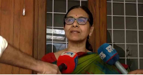 Dr Lalithambika, was the former head of the gynaecology department