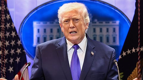 Trump says he'll sign executive order to enact 10 per cent global tariff