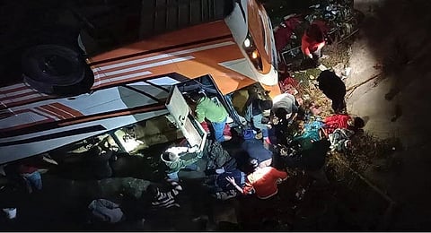 18 people killed in bus accident in Nepal's Dhading