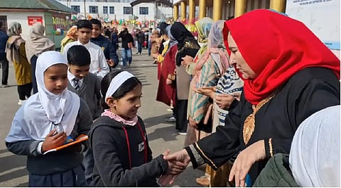 Schools for classes 9-12 reopen in Kashmir after winter vacations