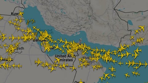 Flights overcrowded in Oman airspace