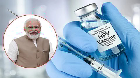 PM Modi launches nationwide HPV vaccination drive
