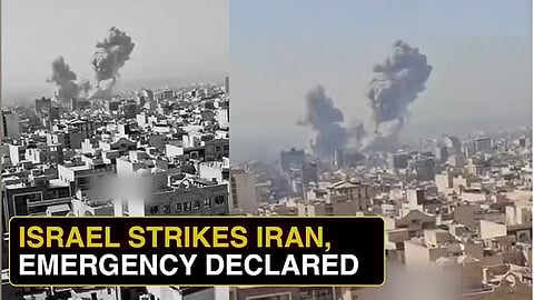 Israel launches attack on Iran's capital with US help