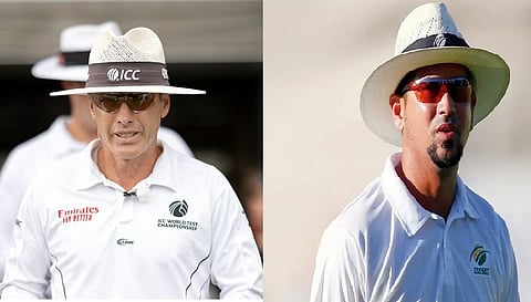 Gaffaney (L), Palekar (R) to officiate India-England T20 WC semifinal