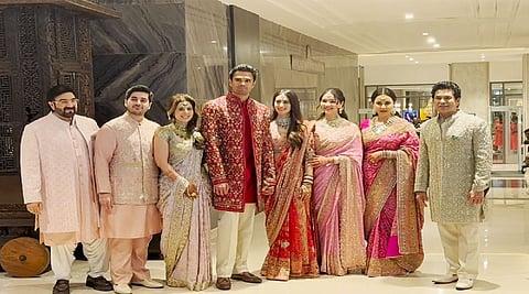 Arjun Tendulkar ties the knot with Saaniya Chandhok in grand ceremony