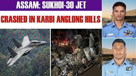 IAF Su-30MKI crash in Assam: Both pilots killed