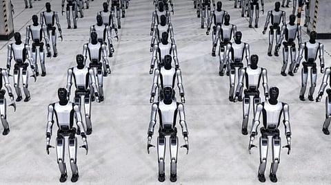 Humanoid security robots