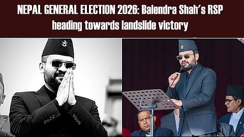 Balendra Shah's Rastriya Swatantra Party heading towards landslide victory in Nepal