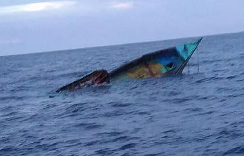 Fishing boat sinks after collision with ship off Kerala coast, two missing