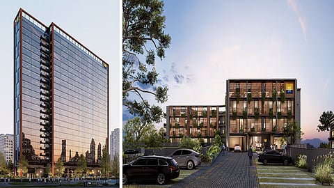 HiLITE Group's projects—the HiLITE Cyber Tower and HiLITE Cyber Hub.